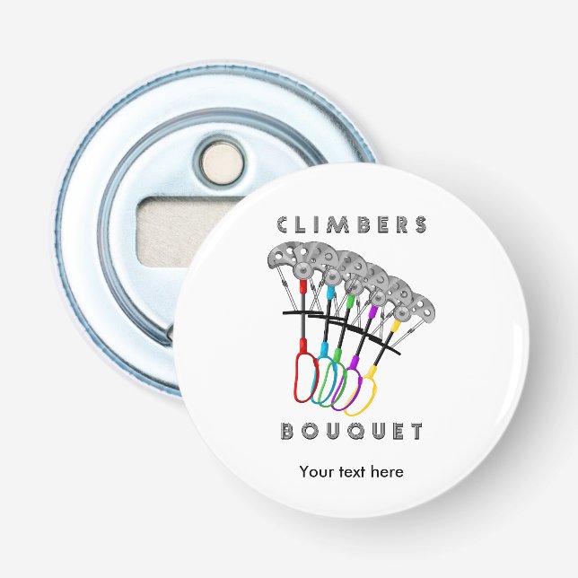 Décapsuleur Bouquet Rock Climbers (Devant)