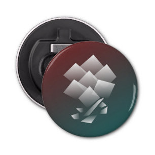 Décapsuleur Bourgogne turquoise blanche