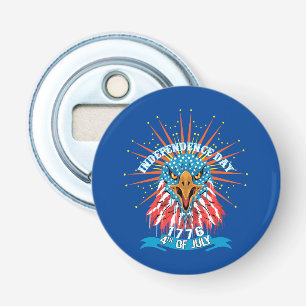 Décapsuleur Bouteille bouton Ouvrir Américain beau Aigle Bleu