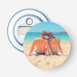 Décapsuleur Bouteille photo personnalisée Ouvrir votre amour P