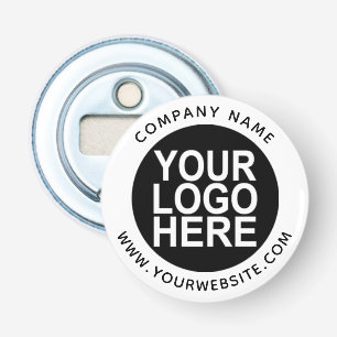 Décapsuleur Bouton arrière d'une broche personnalisée avec log