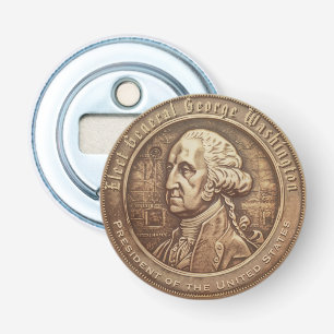 Décapsuleur Bouton de campagne de George Washington