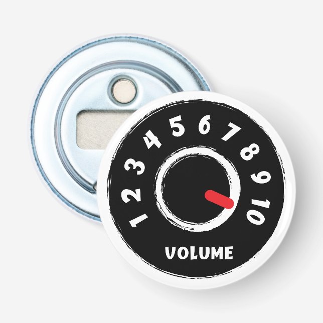 Décapsuleur Bouton de réglage du volume, bouton de transmissio (Devant)