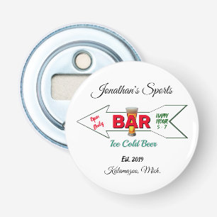 Décapsuleur Bouton Magnétique de la bière Bar de la maison S