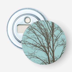 Décapsuleur Branches d'arbre Brown bleu rustique