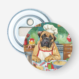Décapsuleur Bullmastiff Fête de fin d'année : Pâtisserie de No