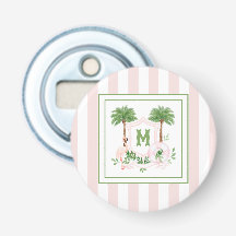 Cabana Rayures Palm Beach Monogramme Armoiries