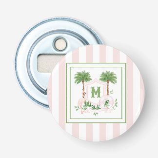 Décapsuleur Cabana Rayures Palm Beach Monogramme Armoiries