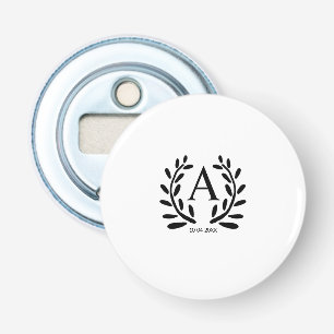 DÉCAPSULEUR CADEAUX DE GARÇON D'HONNEUR MONOGRAMMÉES ANNÉE DAT