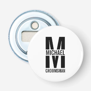 Décapsuleur Cadeaux Personnalisés pour Garçons d'Honneur avec