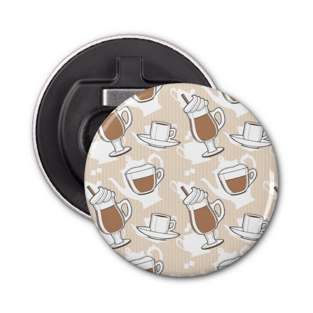 Décapsuleur Café, motif doux (Devant)