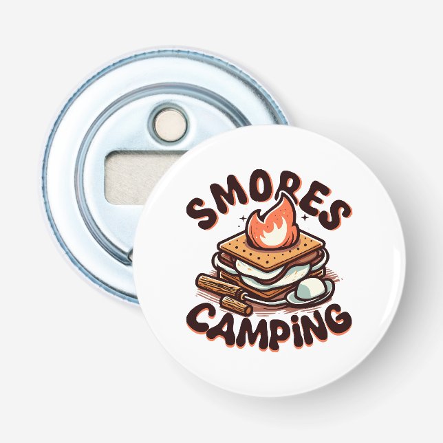 Décapsuleur campement s'mores (Devant)