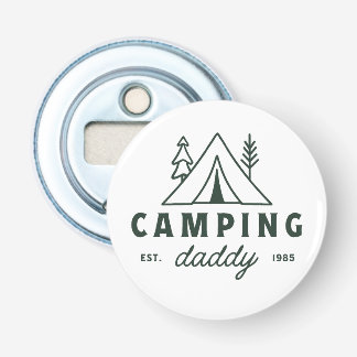 Décapsuleur Camping papa père campeur vert