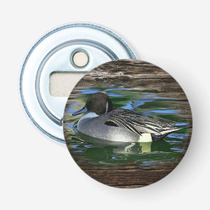 Décapsuleur Canard De Mallard Sur Le Lac