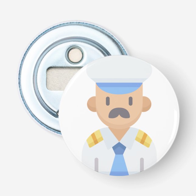 Décapsuleur Capitaine (Devant)