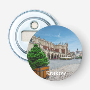 Décapsuleur Carré principal dans la vieille ville de Cracovie,
