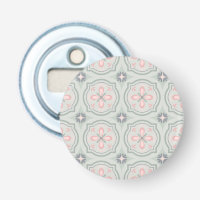 Carreaux Floraux Pastel Vert