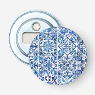 Décapsuleur Carrelage méditerranéen, Portugais, Azulejo, Majol