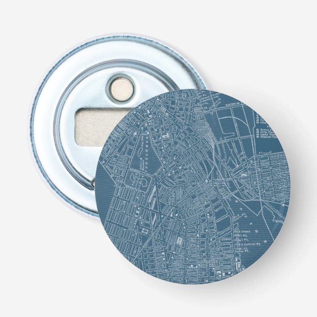 Décapsuleur Carte graphique de Boston (Devant)