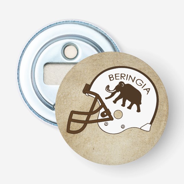 Décapsuleur Casque de football de l'Université de Beringia (Devant)