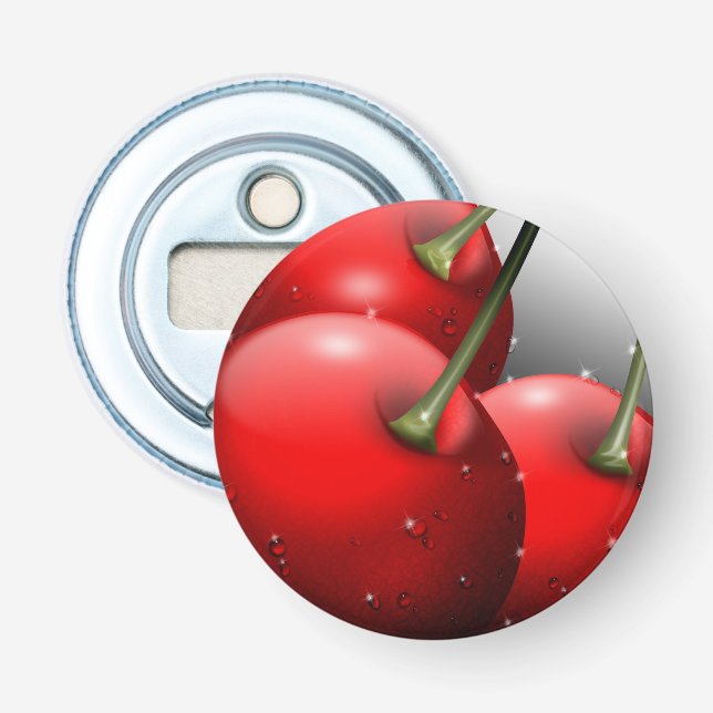 Décapsuleur Cerises avec gouttes de ragoût (Devant)