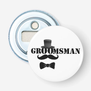 Décapsuleur Chapeau haut de forme et moustache élégants pour g