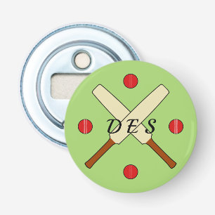 Décapsuleur Chauve-souris croisées de cricket personnalisée ve