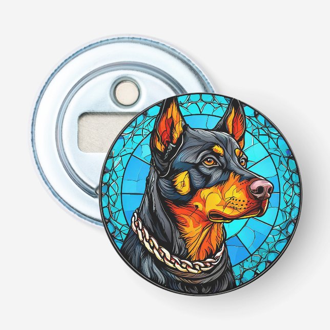 Décapsuleur chien dobermann (Devant)