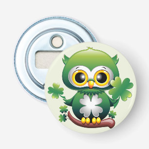 Décapsuleur Chouette Bébé Mignon Saint Patrick Dessin Animé