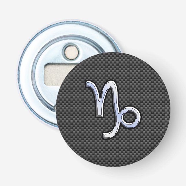 Décapsuleur Chrome Style Capricorn Zodiac Connexion Fibre Carb (Devant)