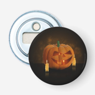 Décapsuleur Citrouille de lanternes d'Halloween avec bougies
