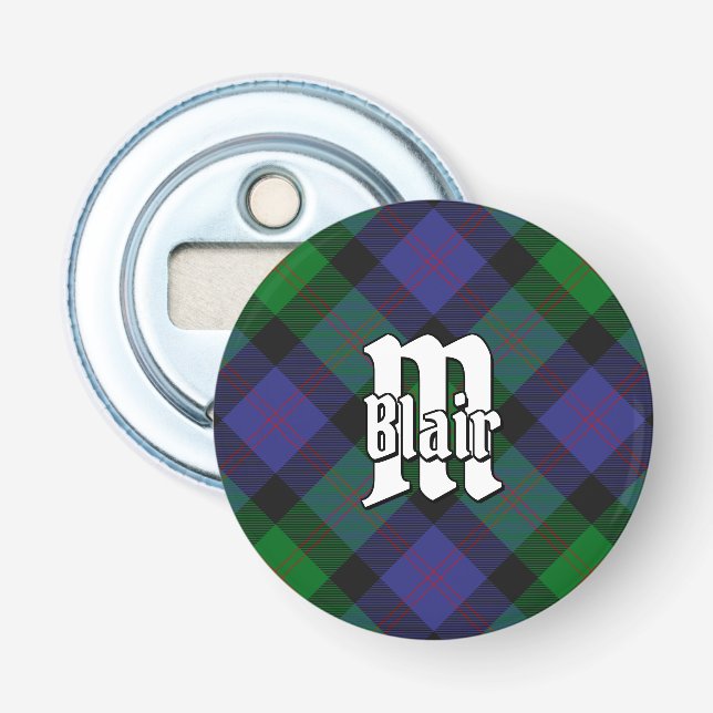 Décapsuleur Clan Blair Tartan Bottle Opener (Devant)