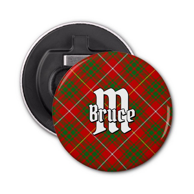Décapsuleur Clan Bruce Tartan Bottle Opener (Devant)