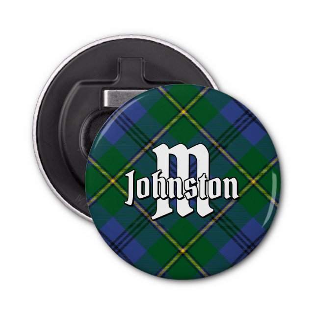 Décapsuleur Clan Johnston Tartan Bottle Opener (Devant)