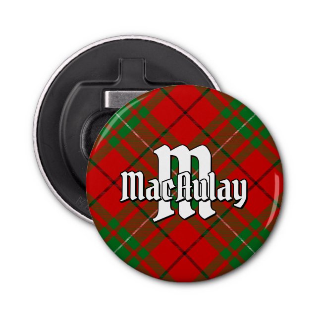 Décapsuleur Clan MacAulay Tartan (Devant)
