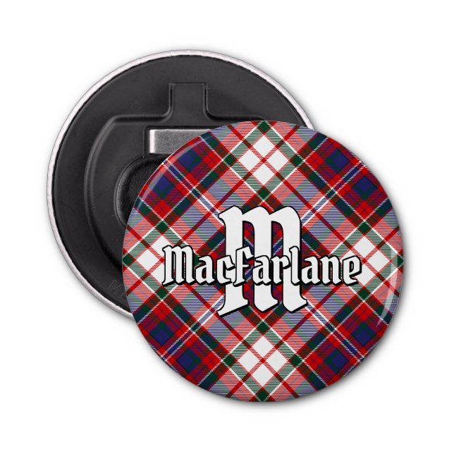 Décapsuleur Clan MacFarlane robe Tartan (Devant)
