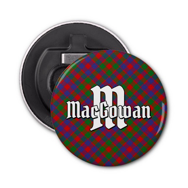 Décapsuleur Clan MacGowan Tartan (Devant)