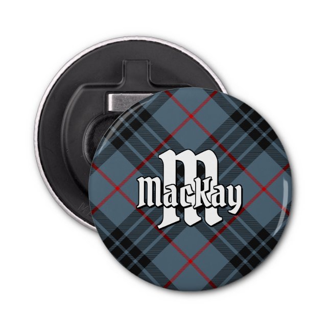 Décapsuleur Clan MacKay Blue Tartan (Devant)