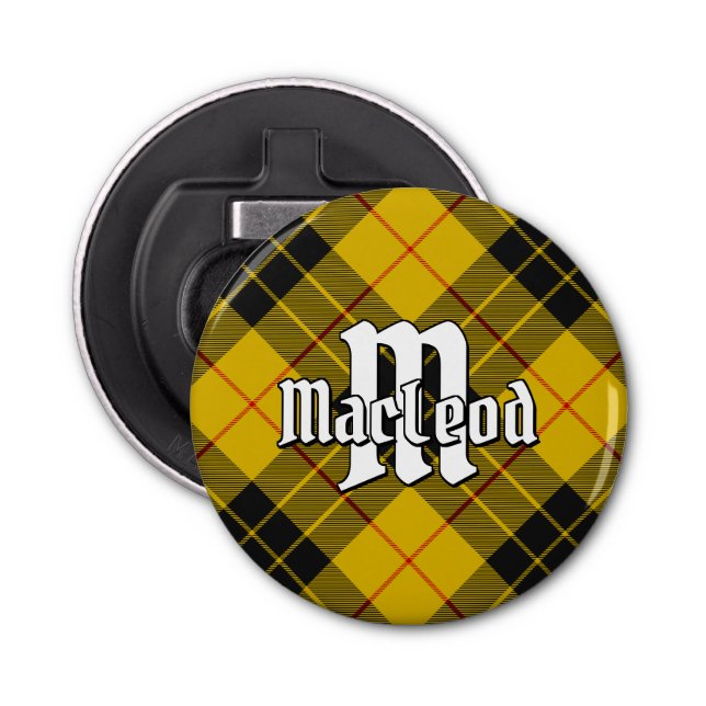 Décapsuleur Clan Macleod de Lewis Tartan (Devant)