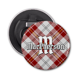 Décapsuleur Clan MacPherson Robe Rouge Tartan