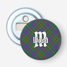 Clan Tartan Tartan Bottle Opener