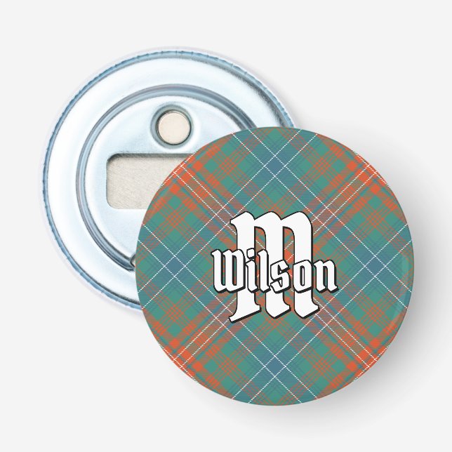 Décapsuleur Clan Wilson Ancienne Tartan (Devant)
