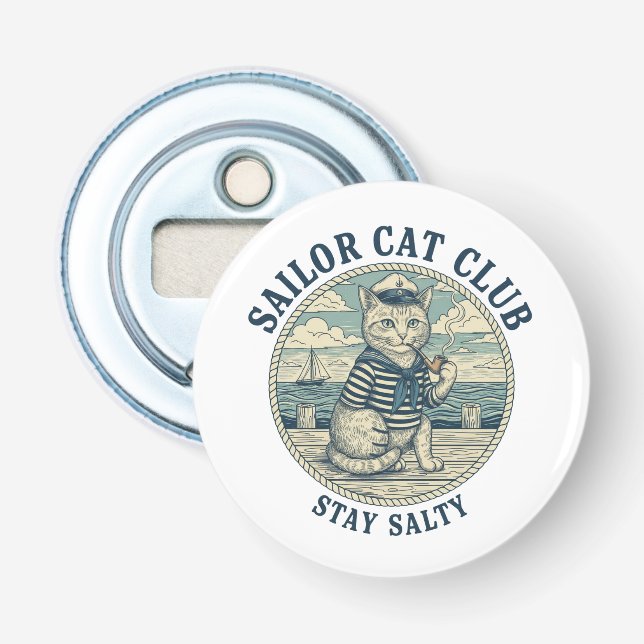 Décapsuleur Club du chat marin (Devant)