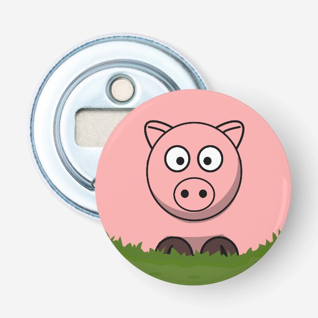Décapsuleur Cochon rond (Devant)