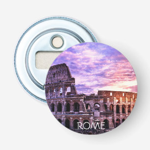 Décapsuleur Colisée à Rome au coucher du soleil