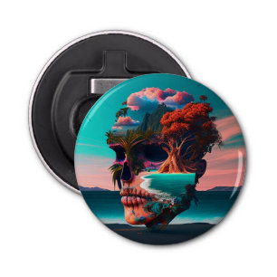 Décapsuleur Colored skull