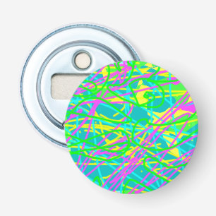Décapsuleur Coloriez Mes Rêves Motif Gribouillage Expressif Ar