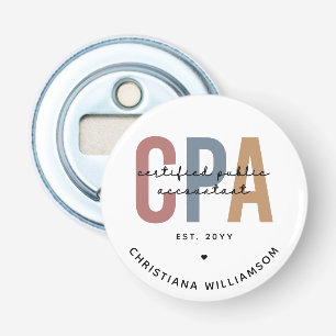 Décapsuleur Comptable Public Certifié CPA Retro