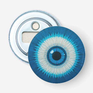 Décapsuleur Conception artistique du mauvais œil bleu