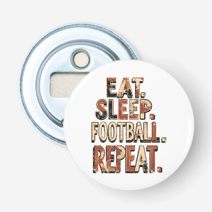 Décapsuleur Conception de fan de football vintage Graphique